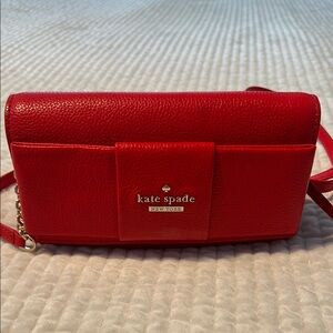 Kate Spade Red Crossbody Bag
